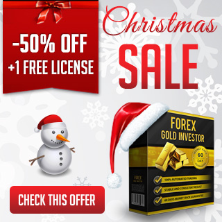 Forex GOLD Investor Christmas Banner